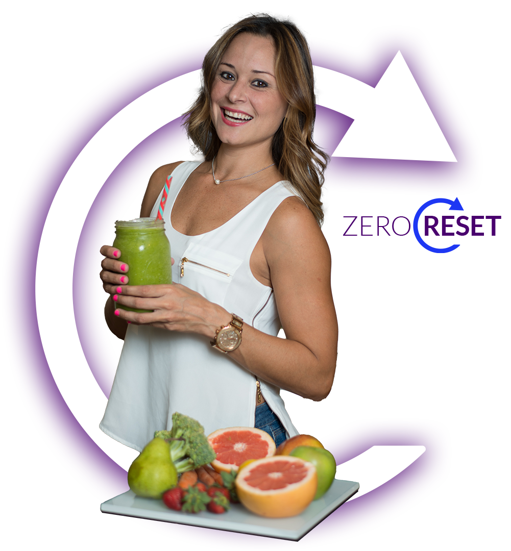 Zero Reset - Fundadora con smoothie saludable